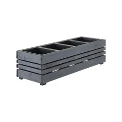 Cerland Geteborg Outdoor Rectangular Wooden Planter 120cm 5 Cerland Geteborg Outdoor Rectangular Wooden Planter 120cm -Garden Pro Shop 004680 HD