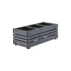 Cerland Geteborg Outdoor Rectangular Wooden Planter 91cm -Garden Pro Shop 004681 HD