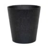 Pula Recylable Planter Black H25Cm D24Cm