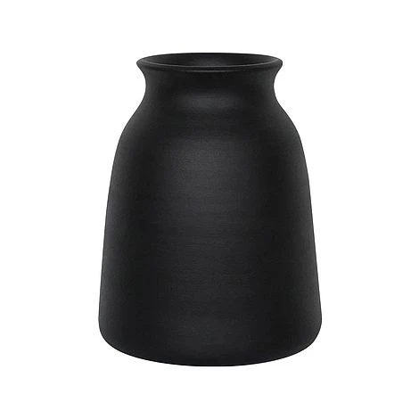 Akemi Vase Carbon Black H26CM W21CM 1 Akemi Vase Carbon Black H26CM W21CM