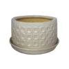 Bonsai Planter Cream White D20Cm