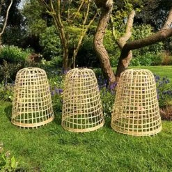 Bamboo Bell Cloche & Garden Plant Protection Cover - Medium -Garden Pro Shop Bamboo20Cloche20pk203201000x100020942kb1