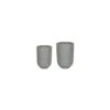Catania Grey Terrazzo Set Of 2 Vases