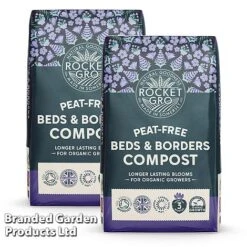 RocketGro Peat Free Beds & Borders Compost -Garden Pro Shop COMP BEDSBO50L S46320