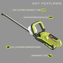 Garden Gear 20V Cordless Lithium-ion Hedge Trimmer -Garden Pro Shop D953220Garden20Gear2020V20Hedge20Trimmer202000x200020ANN