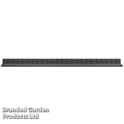 Lawnmower Friendly Flexi-Edge Border - Grey -Garden Pro Shop EDGE MOWERGREY S48183