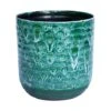 Emerald Reactive Glaze Planter H25Cm D25Cm