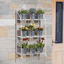 Three-tier Highbury Folding Metal Plant Stand -Garden Pro Shop G2663 4