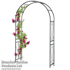 Garden Gear 2.2M Metal Garden Arch -Garden Pro Shop GARD ARCHSWIRL T47919