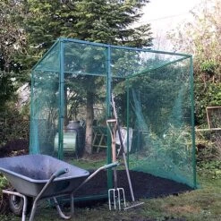 Walk In Heavy Duty Crop Cage & Plant Protection Grow House - 2x2x2m H -Garden Pro Shop GHD DOOR PIC2