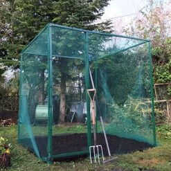 Walk In Heavy Duty Crop Cage & Plant Protection Grow House - 4x2x2m H -Garden Pro Shop GHD DOOR PIC5 1