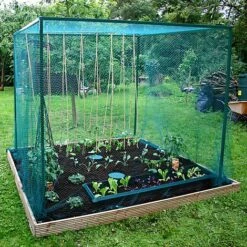 Walk In Heavy Duty Crop Cage & Plant Protection Grow House - 2x2x2m H -Garden Pro Shop GHD NODOOR PIC7