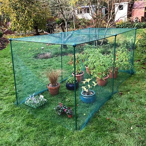 Build-a-Cage Modular Fruit & Vegetable Cage Kit - 1.25m High With Bird Mesh 2 Build-a-Cage Modular Fruit & Vegetable Cage Kit - 1.25m High With Bird Mesh - Image 2