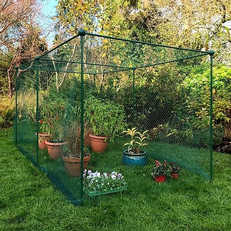 Build-a-Cage Modular Fruit & Vegetable Cage Kit - 1.25m High With Bird Mesh 1 Build-a-Cage Modular Fruit & Vegetable Cage Kit - 1.25m High With Bird Mesh