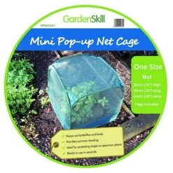MiniPop Pop-Up Mini Plant & Seedling Cover - 50x50x50cm -Garden Pro Shop GPN050 01 Packaging