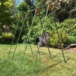 Pea Master Heavy Duty Pea & Climbing Plant Support Frame - 0.75 X 1.2 X 1.2m H -Garden Pro Shop GSK2259HDPIC3