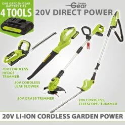 Garden Gear 20V Cordless Lithium-ion Leaf Blower -Garden Pro Shop Garden Gear product group battery diagram1