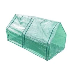 Garden Gear Apex Cloche 10 Garden Gear Apex Cloche -Garden Pro Shop Greem Polytunel 2 window closed
