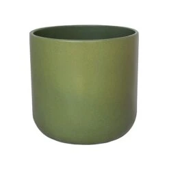 Lisbon Planter Olive H26Cm D26Cm