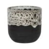 Marble Reactive Glaze Planter H25Cm D25Cm
