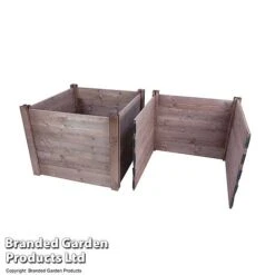 Modular Wooden Compost Bin -Garden Pro Shop MODU WOOBINMOD U62109