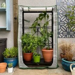 Multiflex Patio & Balcony Greenhouse Grow House & Plant Cover -Garden Pro Shop MULTIFLEX20POLY20100020X20100020837KB
