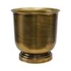 Outdoor Hampton Antique Brass Metal Urn H40Cm W31.5Cm
