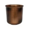 Outdoor Hampton Copper Metal Planter H25Cm W21.5Cm