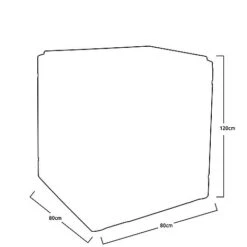 Idooka Compost Bin Garden Compost Accelerator - Outdoor Bin With Lid For House Plant Compost And Bark For Garden Soil For Vegetables -Garden Pro Shop Silhouette10