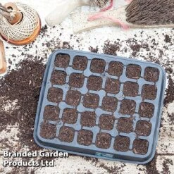 30 Cell Natural Rubber Seed Tray -Garden Pro Shop TRAY 30SEEDNAT S41385