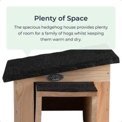 Idooka Waterproof Hedgehog House Garden Shelter Hedgehog Hotel -Garden Pro Shop VH2000300.Space