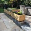 Medium 90cm Long Wooden Planter