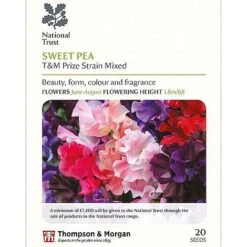 Seed Collection Tin + 10 Packets Of National Trust Seeds -Garden Pro Shop sweet prize P1