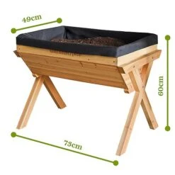 Garden Grow Medium Wooden Planter -Garden Pro Shop z G21877
